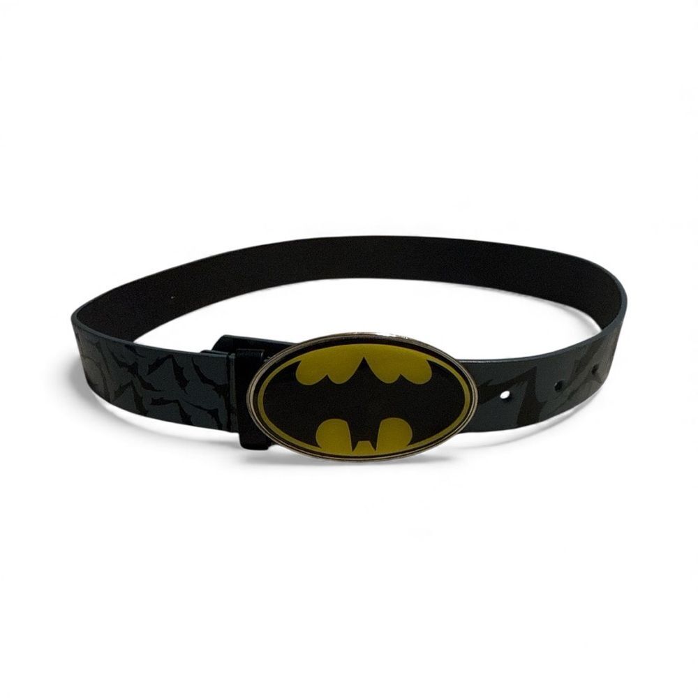 Batman Black and Yellow Emblem Belt